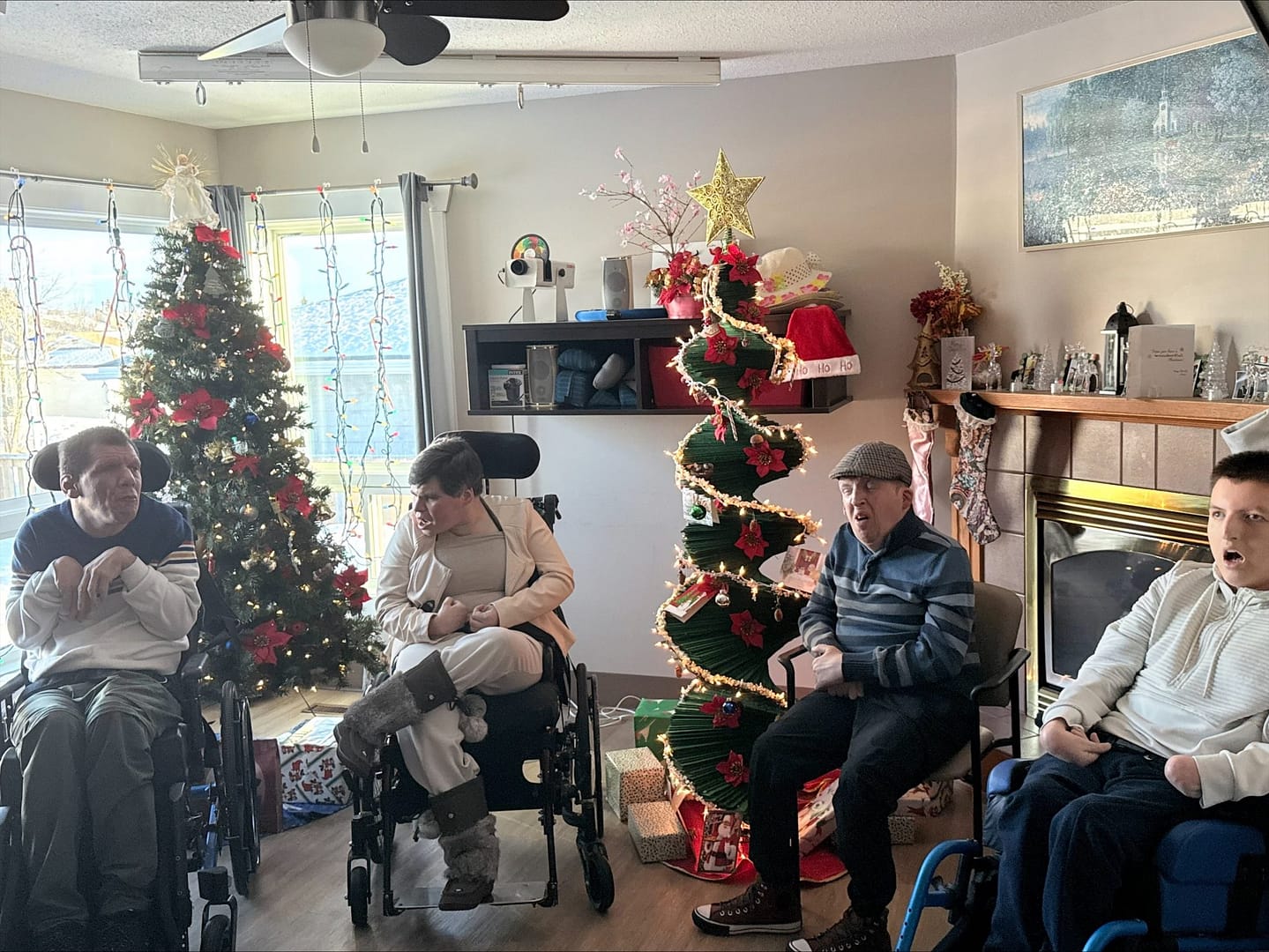 115th roomamtes by the xmas trees 115th roomamtes by the xmas trees